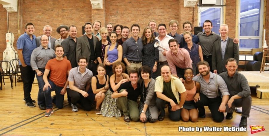 Photo Coverage: Paper Mill Playhouse's THE BANDSTAND Cast Gives Performance Sneak Peek! Image
