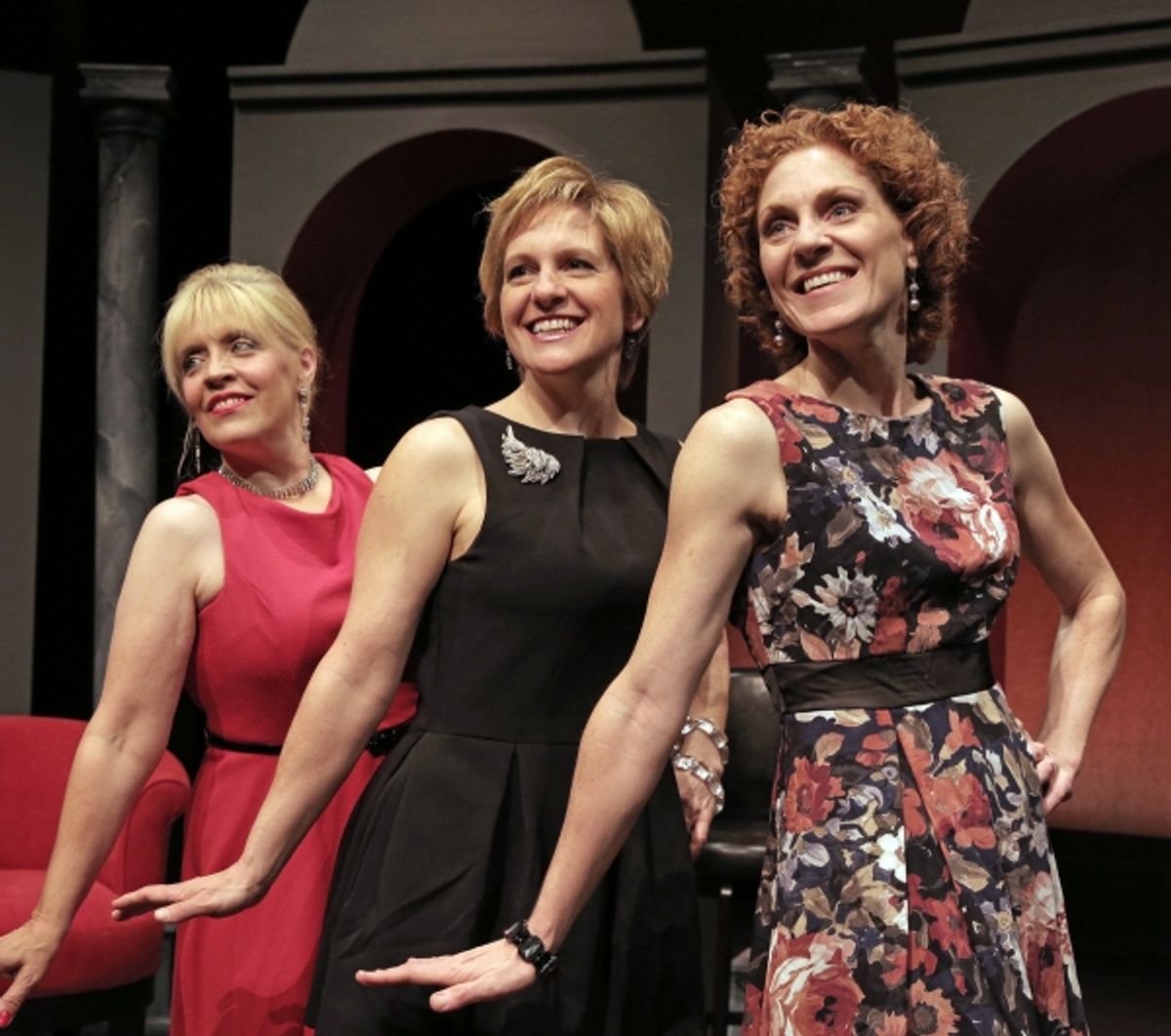 Lynne McGhee, Marie Dittmer, Jen Means at 