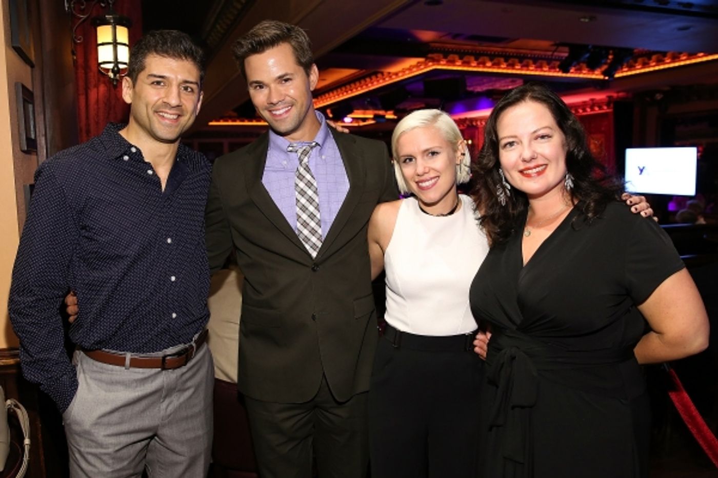 Photo Flash: Andrew Rannells, Tony Yazbeck and More Celebrate YoungArts Awareness Day at Feinstein's/54 Below  Image