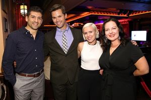 Tony Yazbeck, Andrew Rannells, Grace Weber and Zuzanna Szadkowski Photo