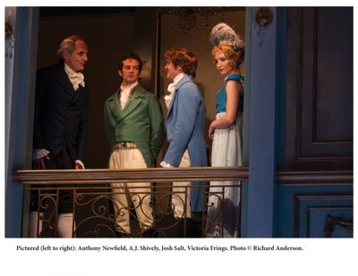 Anthony Newfield, AJ Shively, Josh Salt, Victoria Fringe  Photo