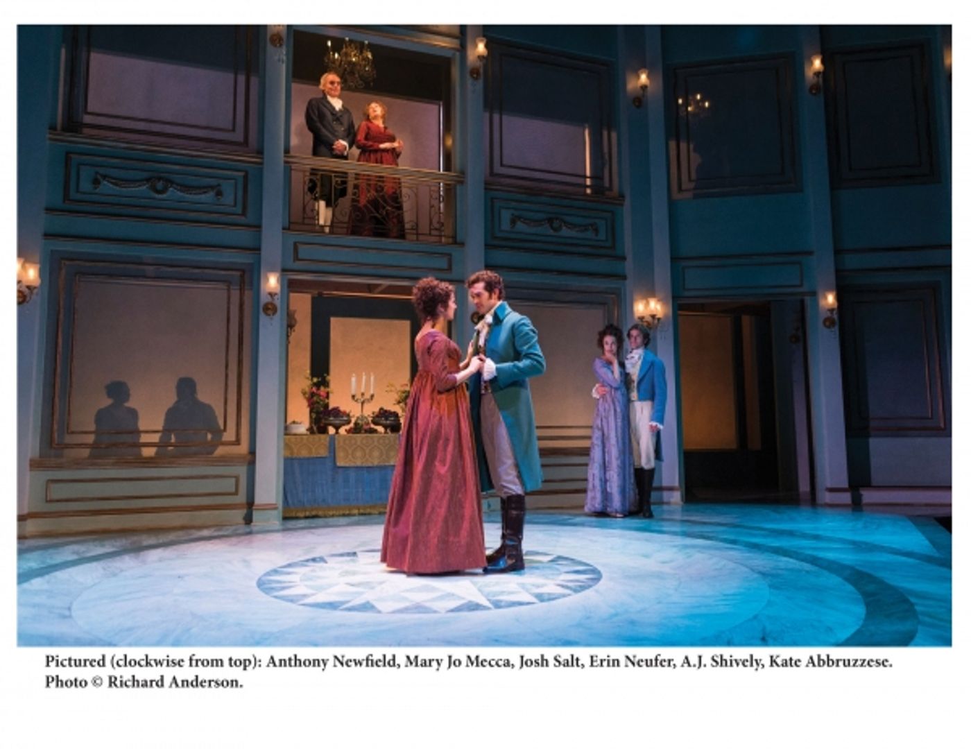 Photo Flash: First Look at AJ Shively, Kate Abbruzzese & More in Center Stage's PRIDE AND PREJUDICE  Image