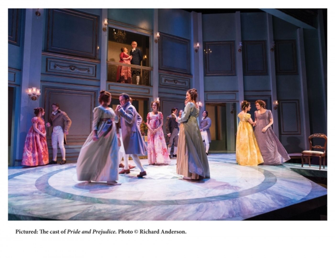 Photo Flash: First Look at AJ Shively, Kate Abbruzzese & More in Center Stage's PRIDE AND PREJUDICE  Image