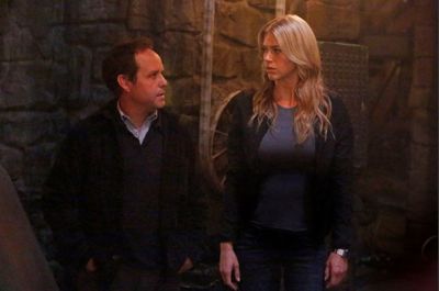 Peter Macnicol, Adrianne Palicki Photo