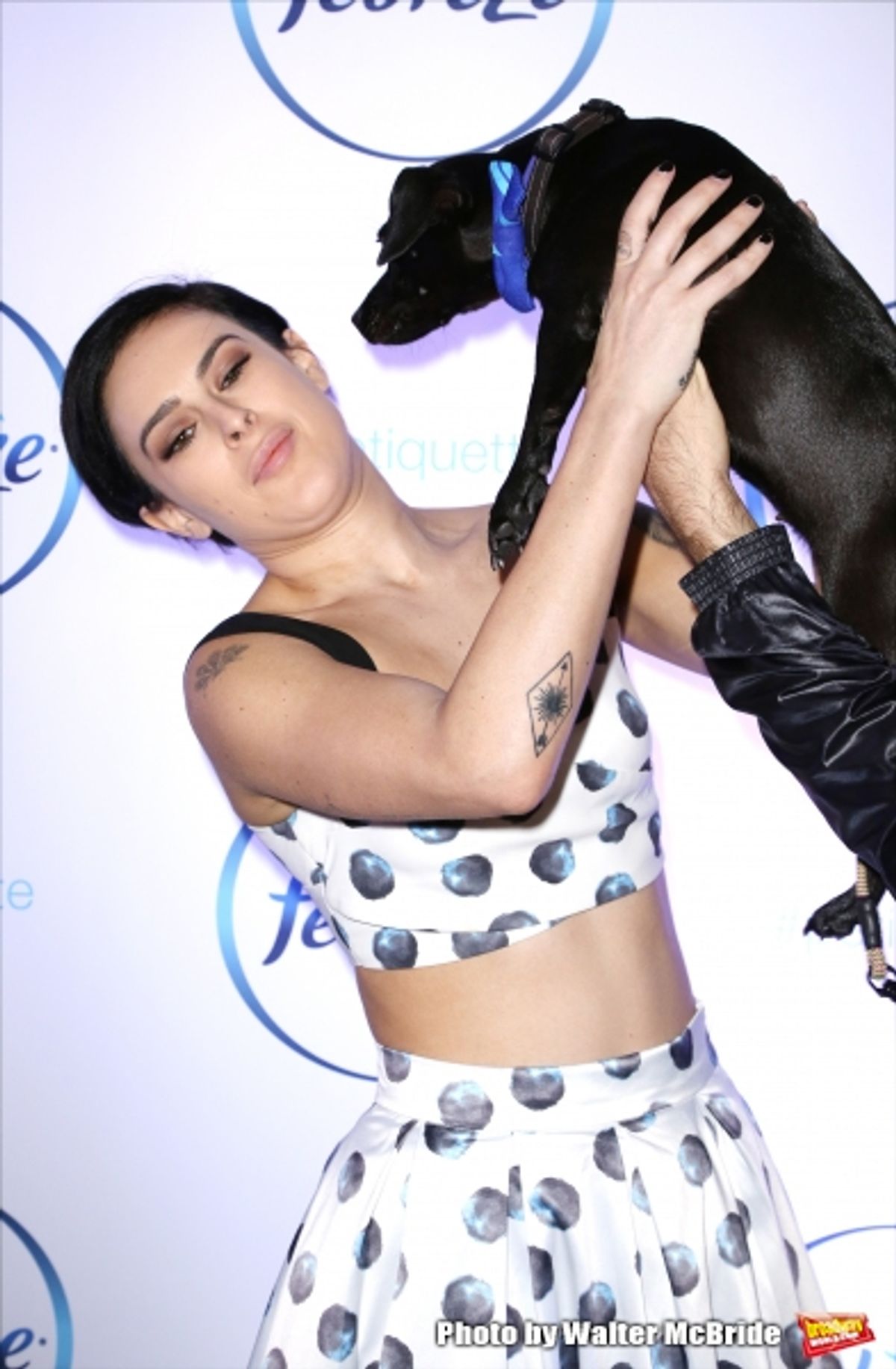 Rumer Willis and Delilah  at 