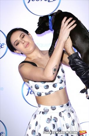 Rumer Willis and Delilah @ BroadwayWorld Rumer Willis and Delilah Photo