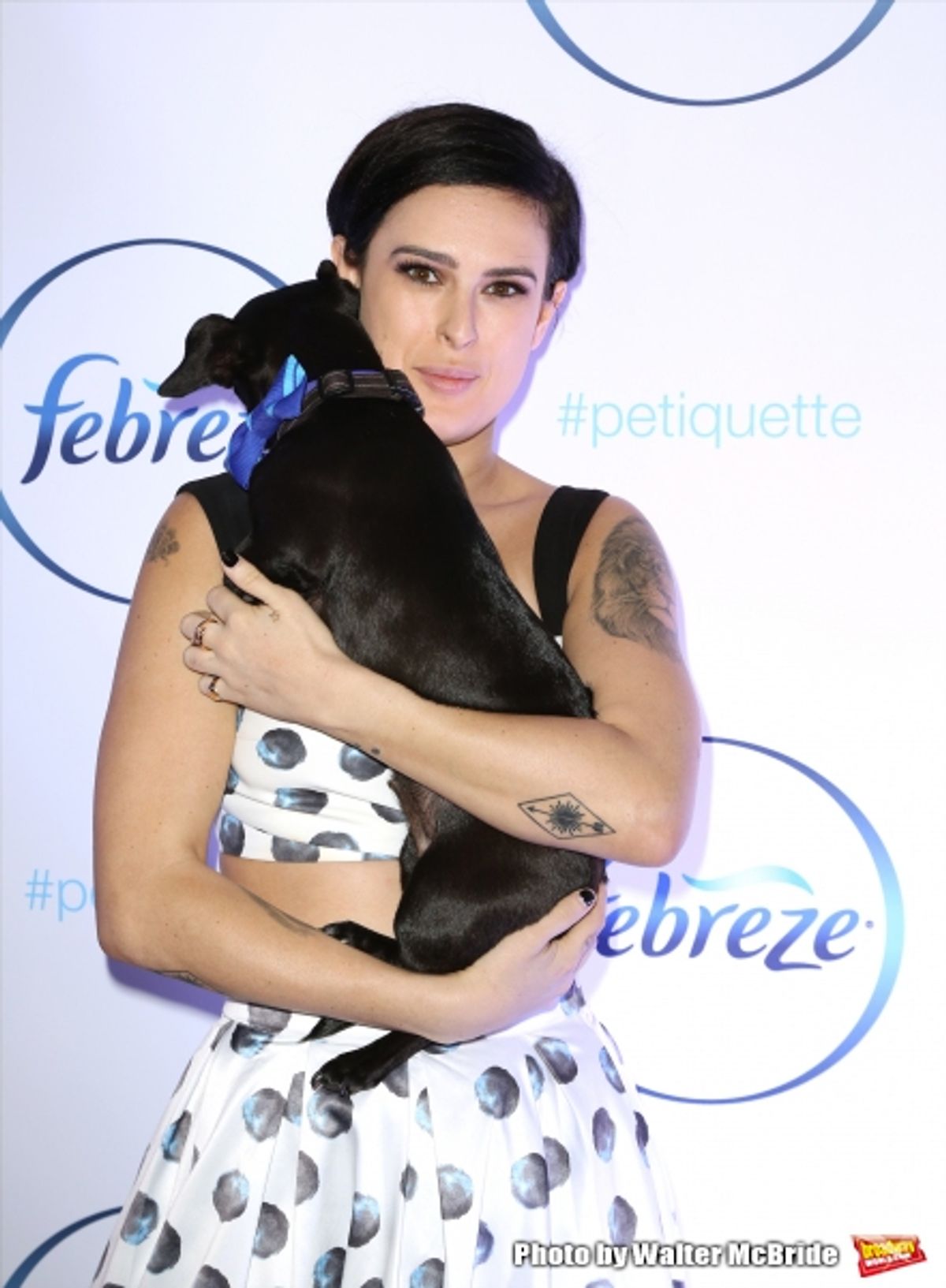 Rumer Willis and Delilah  at 