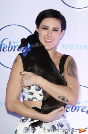 Rumer Willis and Delilah @ BroadwayWorld Rumer Willis and Delilah Photo