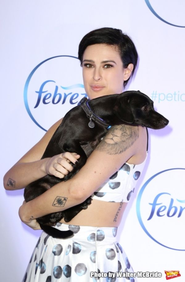Rumer Willis and Delilah  Photo