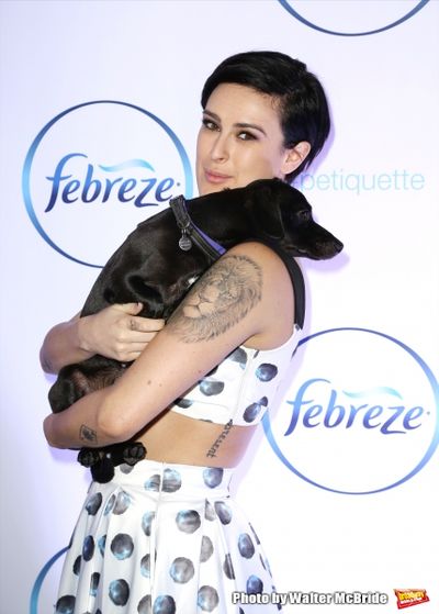 Rumer Willis and Delilah  Photo
