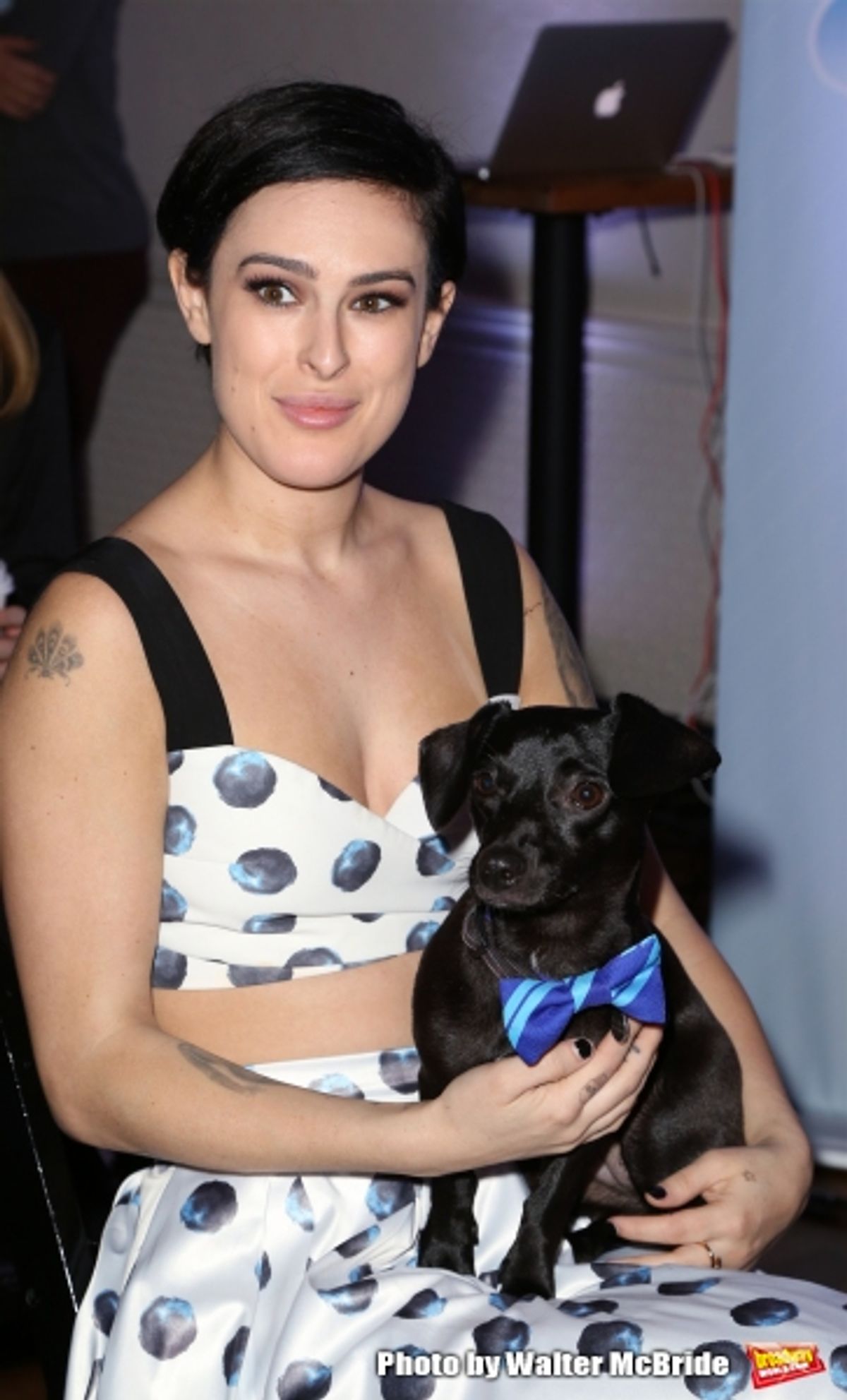 Rumer Willis and Delilah  at 
