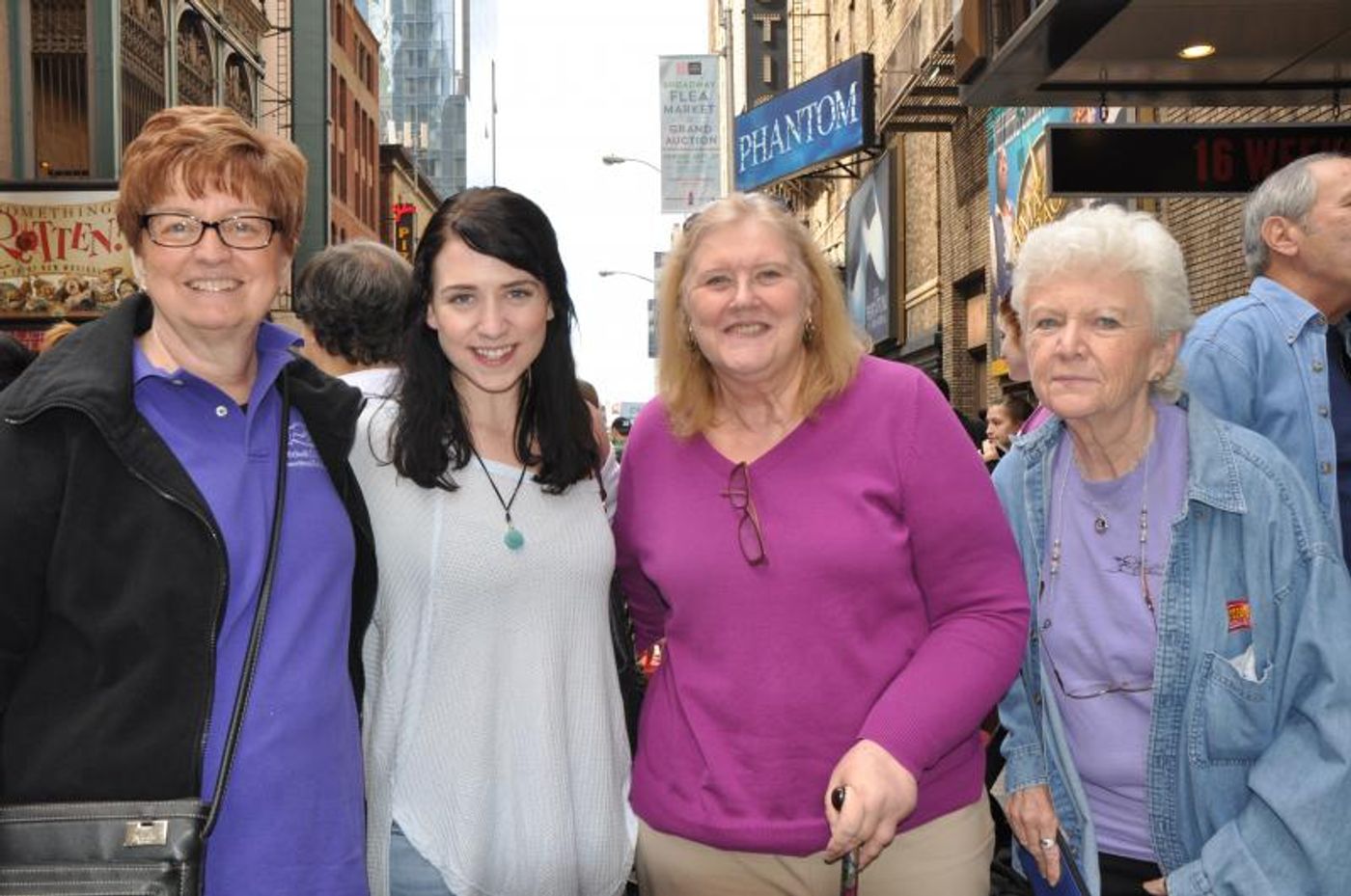 Photo Coverage: The Money Kept Rollin' in at the BC/EFA Flea Merchandise Tables!  Image