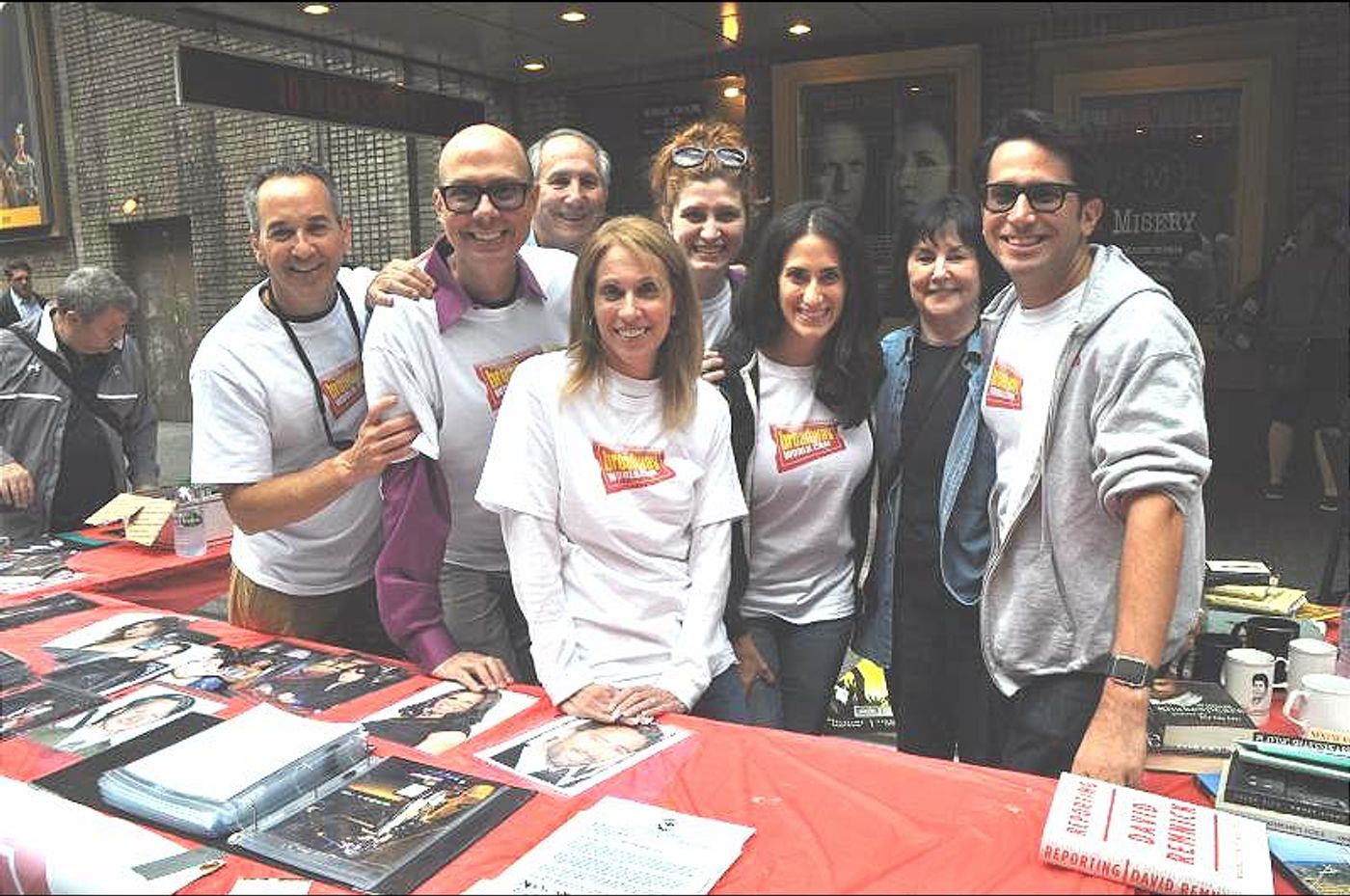 Photo Coverage: The Money Kept Rollin' in at the BC/EFA Flea Merchandise Tables!  Image