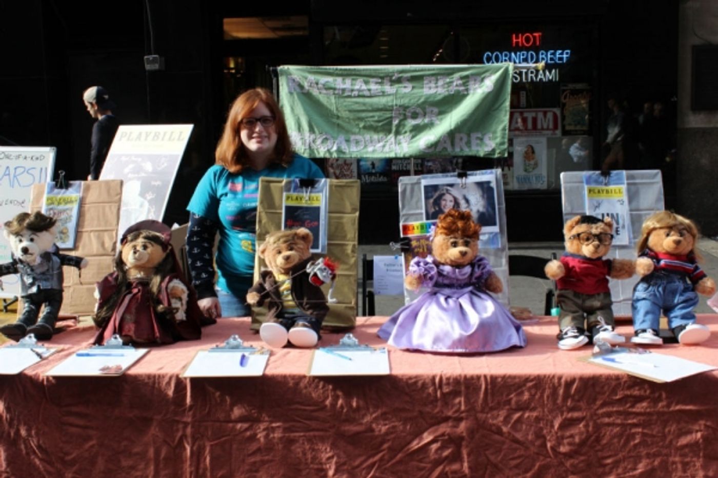 Photo Coverage: The Money Kept Rollin' in at the BC/EFA Flea Merchandise Tables!  Image