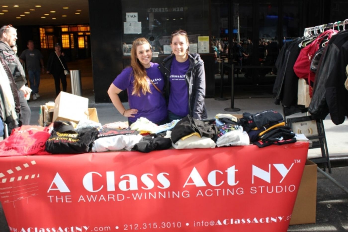 Photo Coverage: The Money Kept Rollin' in at the BC/EFA Flea Merchandise Tables!  Image