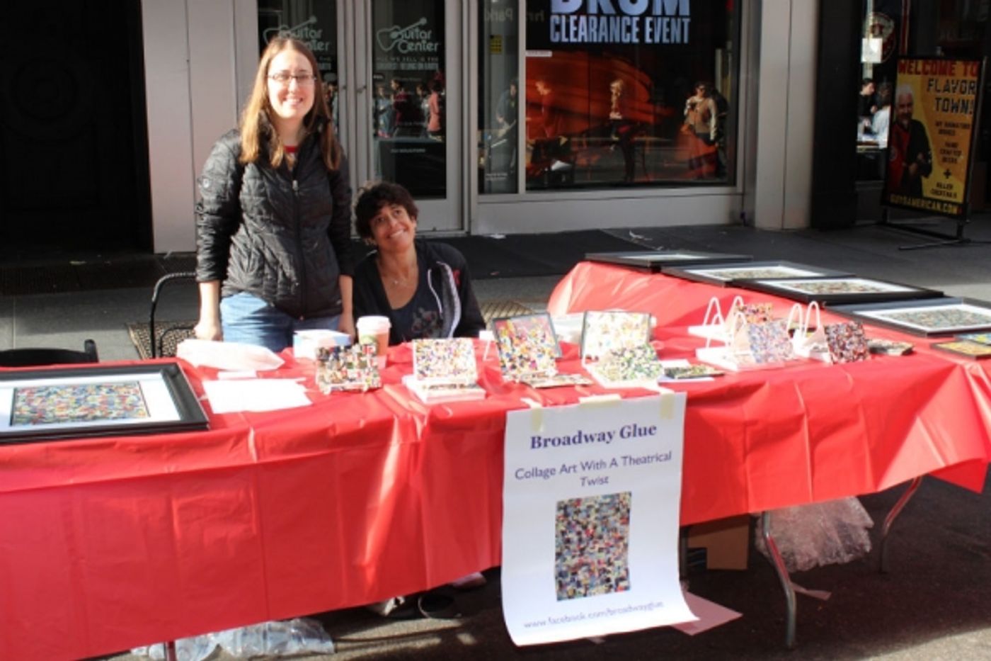 Photo Coverage: The Money Kept Rollin' in at the BC/EFA Flea Merchandise Tables!  Image