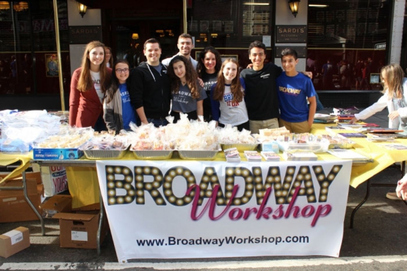 Photo Coverage: The Money Kept Rollin' in at the BC/EFA Flea Merchandise Tables!  Image