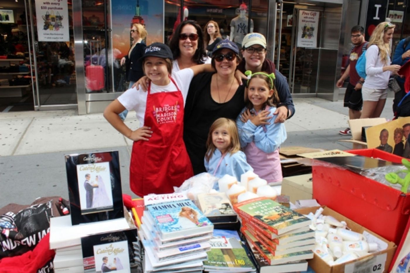 Photo Coverage: The Money Kept Rollin' in at the BC/EFA Flea Merchandise Tables!  Image