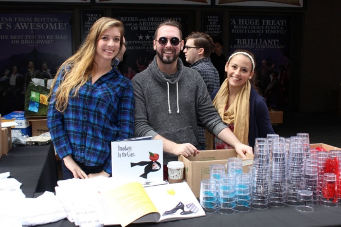 Photo Coverage: The Money Kept Rollin' in at the BC/EFA Flea Merchandise Tables!  Image