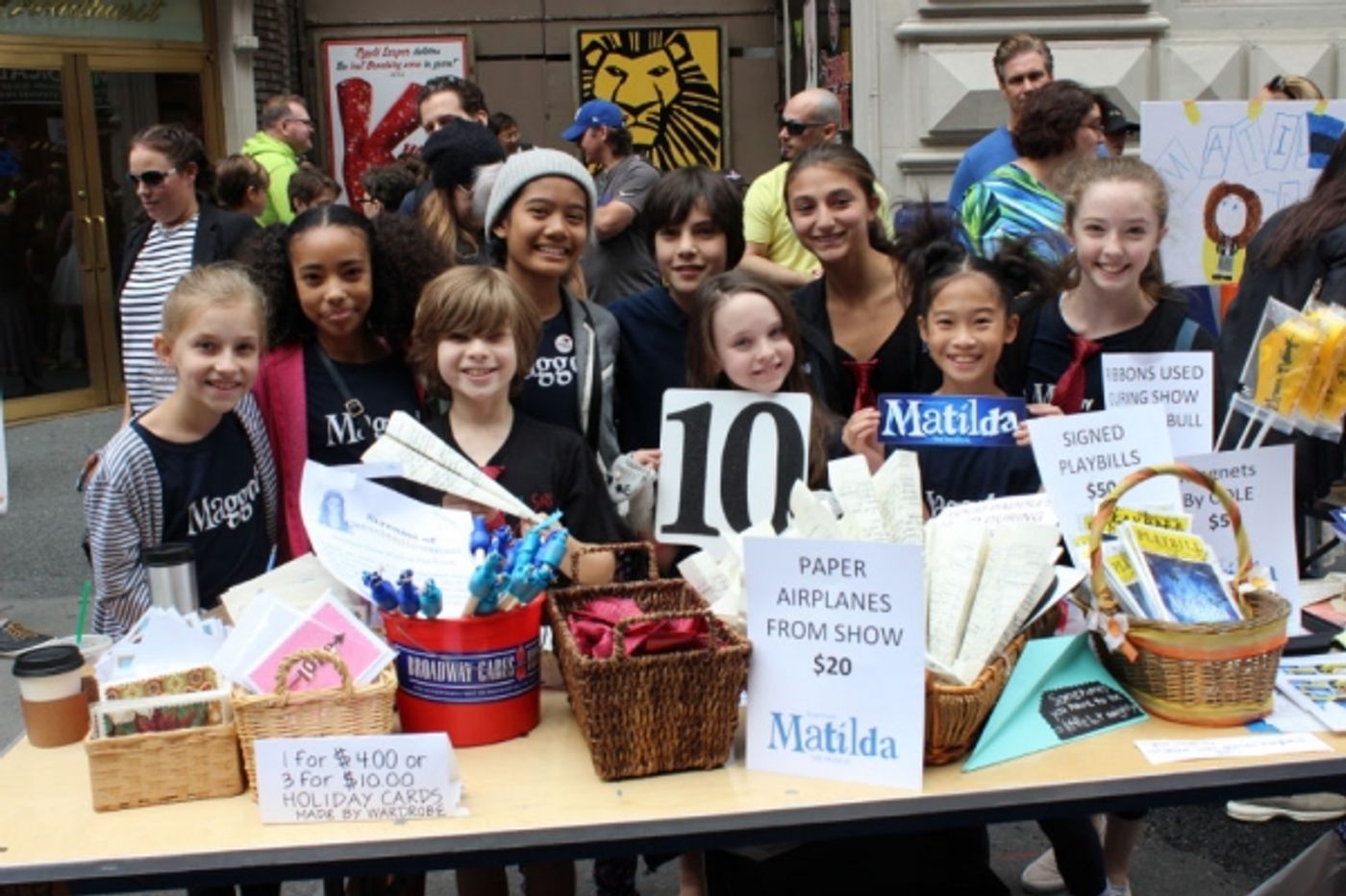 Photo Coverage: The Money Kept Rollin' in at the BC/EFA Flea Merchandise Tables!  Image