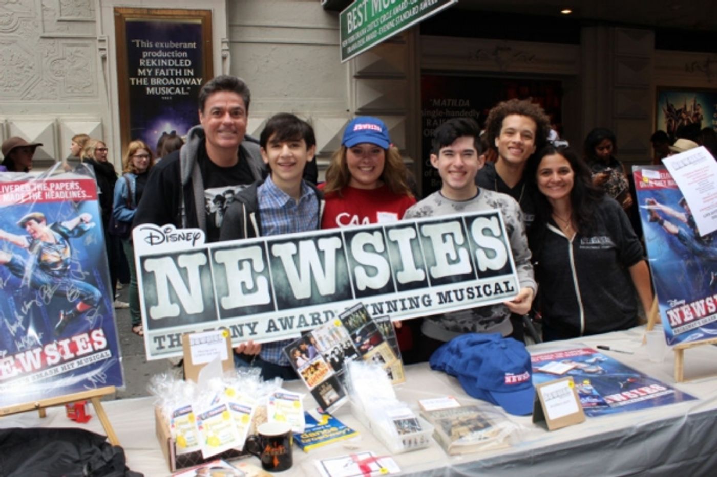 Photo Coverage: The Money Kept Rollin' in at the BC/EFA Flea Merchandise Tables!  Image