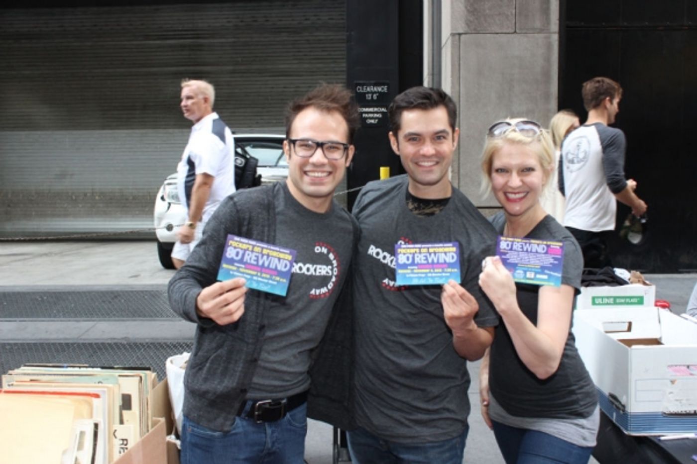 Photo Coverage: The Money Kept Rollin' in at the BC/EFA Flea Merchandise Tables!  Image