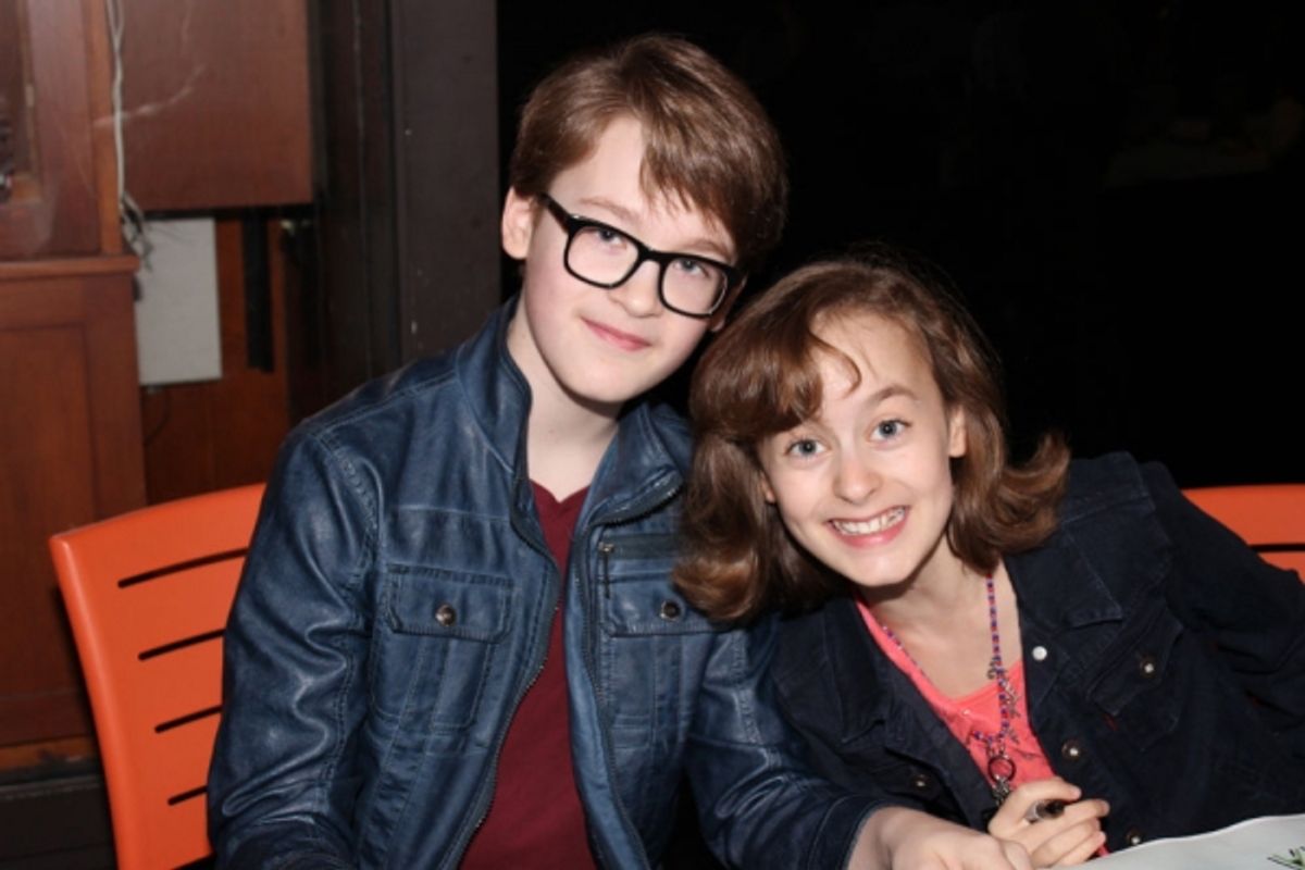 Jake Lucas and Sydney Lucas at 