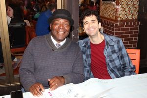 Chuck Cooper and John Cariani @ BroadwayWorld Chuck Cooper and John Cariani Photo