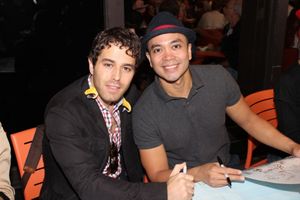 Josh Young and Jose Llana @ BroadwayWorld Josh Young and Jose Llana Photo