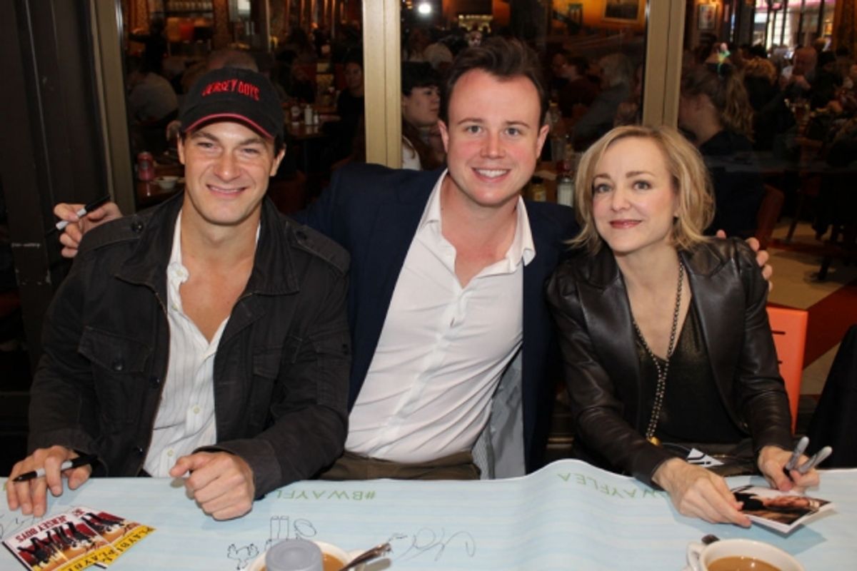 Matt Bogart, Quinn van Antwerp and Geneva Carr at 
