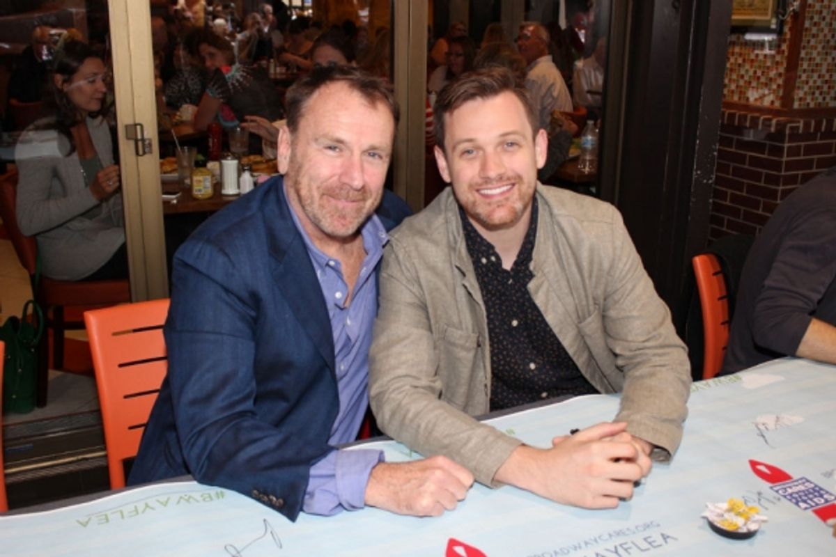 Colin Quinn and Michael Arden at 