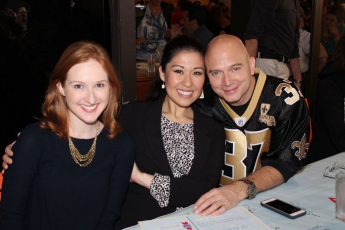 Erin Mackey, Ruthie Ann Miles and Michael Cerveris at 