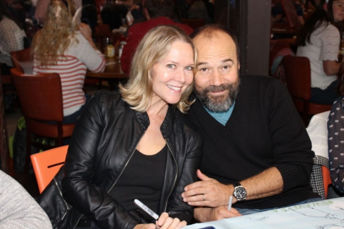 Rebecca Luker and Danny Burstein at 