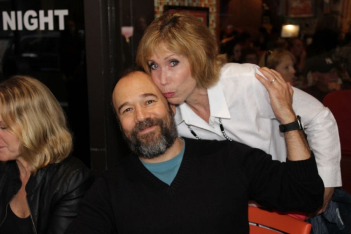 Danny Burstein and Alix Korey at 
