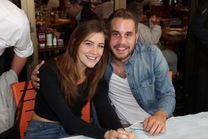 Laura Dreyfuss and Ben Platt @ BroadwayWorld Laura Dreyfuss and Ben Platt Photo