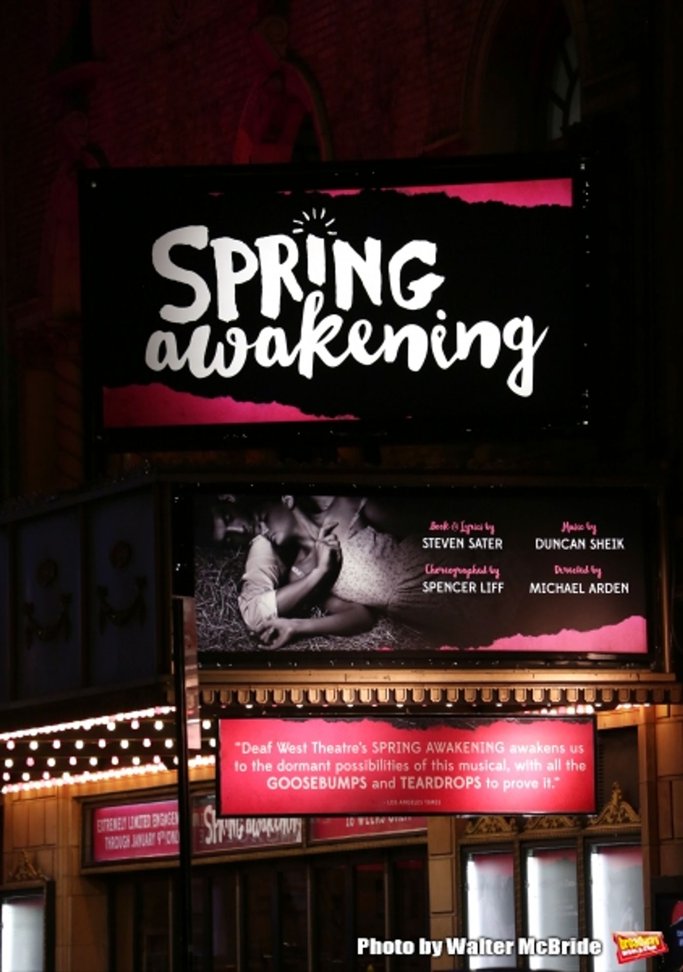 Photo Coverage: It's Back! SPRING AWAKENING Takes Opening Night Bows Photo Coverage: It's Back! SPRING AWAKENING Takes Opening Night Bows Image