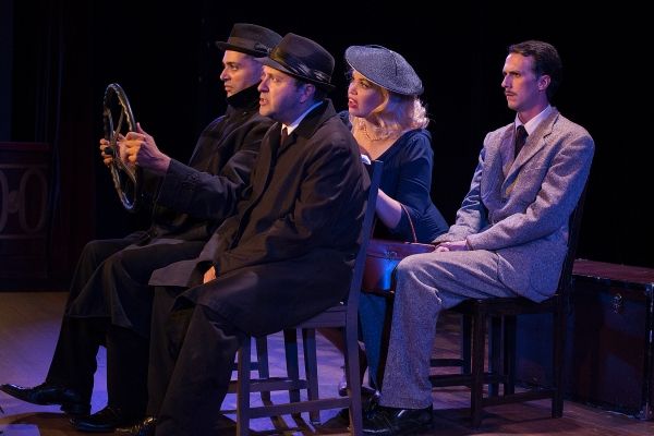 Miyaka Cochrane and Andrew Calabrese as the Heavies, Ginny Wehrmeister as Pamela, and Photo