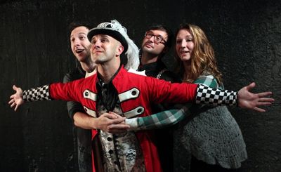 Max DeTogne, Kevin Bishop, Kirk Osgood and Lauren Paris Photo