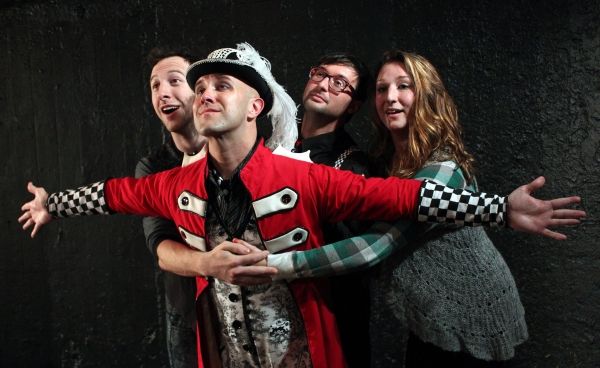 Max DeTogne, Kevin Bishop, Kirk Osgood and Lauren Paris Photo