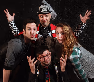 Kevin Bishop, Lauren Paris, Kirk Osgood and Max DeTogne Photo