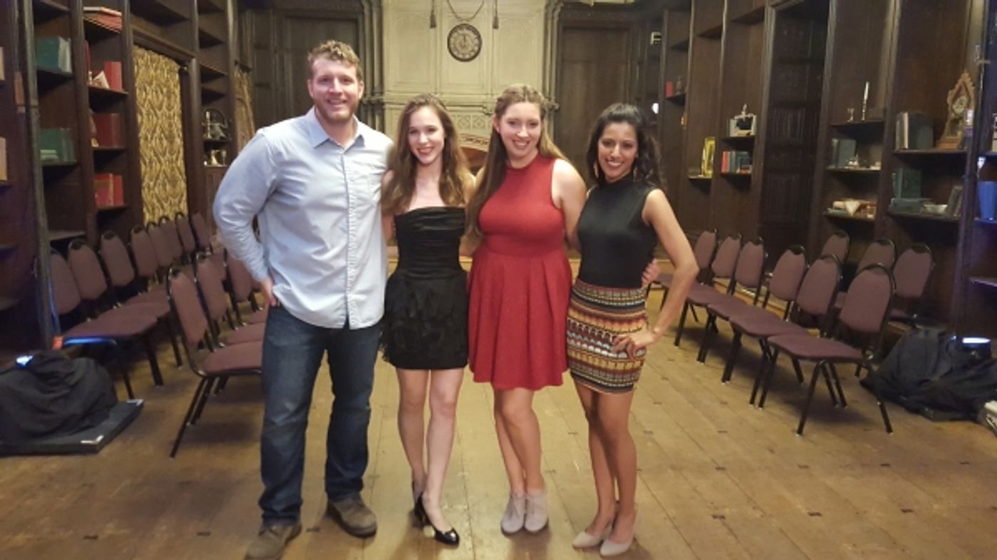 Photo Flash: First Folio Theatre's 'THE MADNESS OF EDGAR ALLAN POE' Celebrates Opening Night  Image