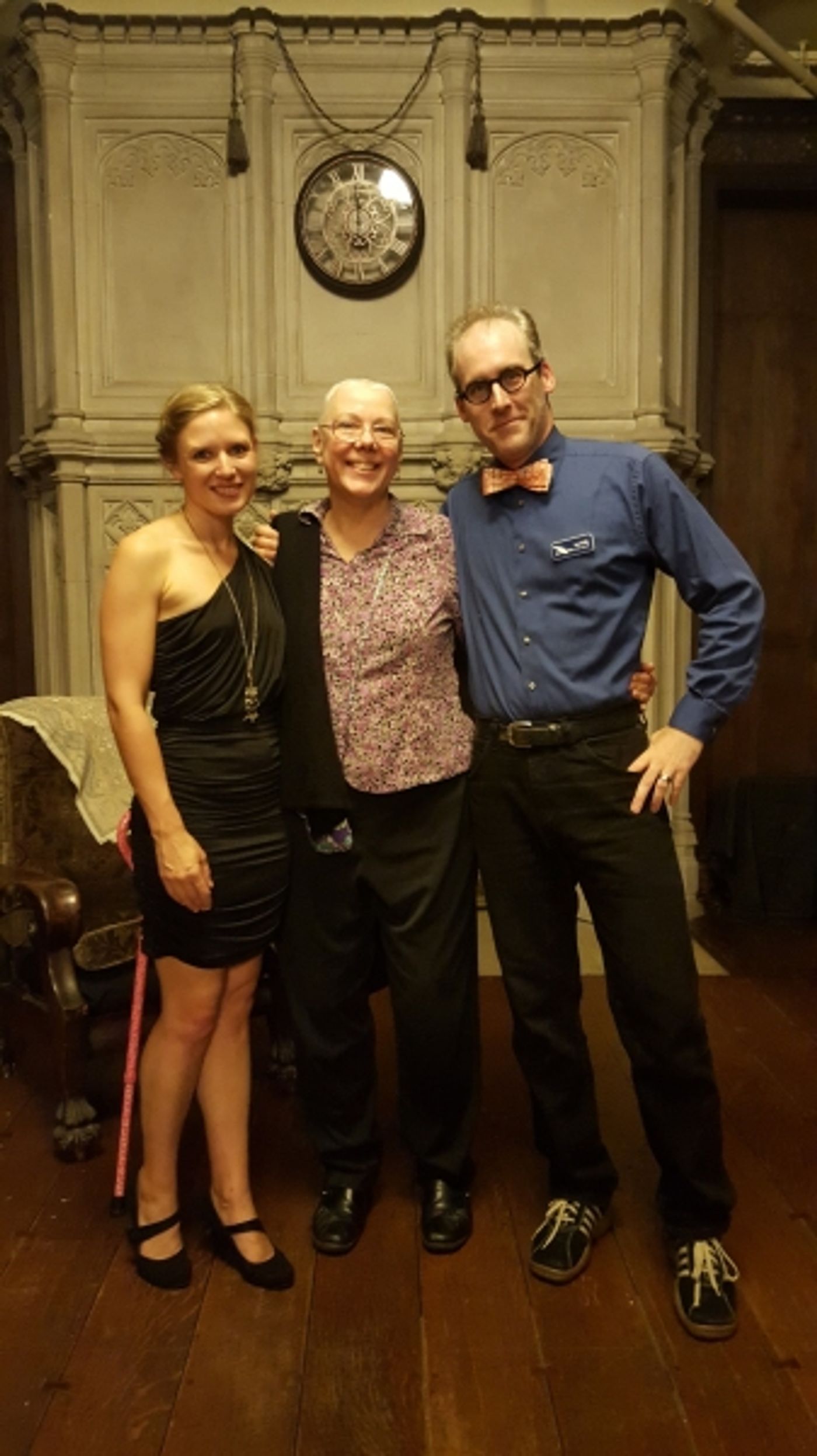 Photo Flash: First Folio Theatre's 'THE MADNESS OF EDGAR ALLAN POE' Celebrates Opening Night  Image