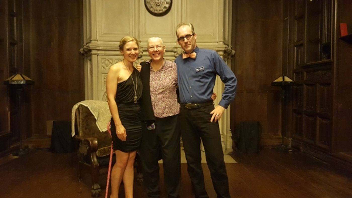 Photo Flash: First Folio Theatre's 'THE MADNESS OF EDGAR ALLAN POE' Celebrates Opening Night  Image