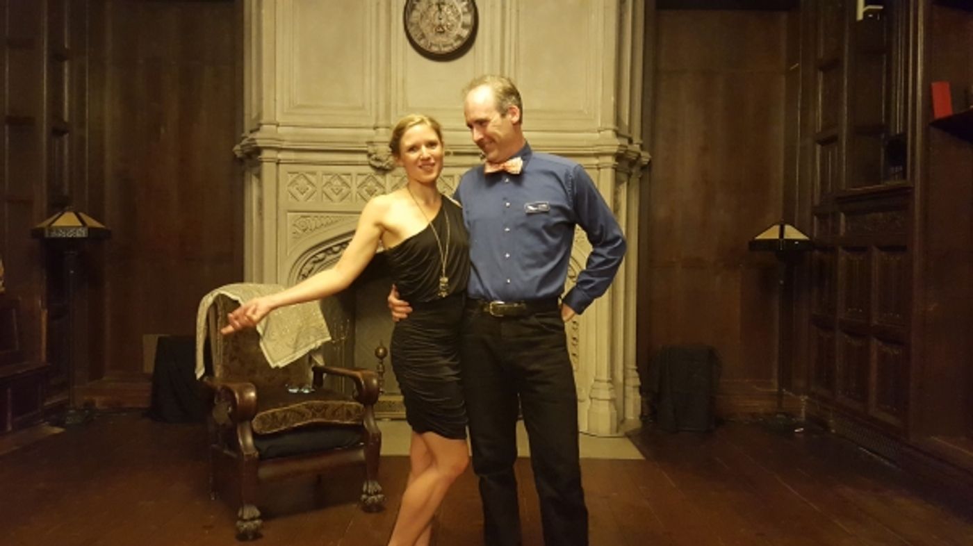 Photo Flash: First Folio Theatre's 'THE MADNESS OF EDGAR ALLAN POE' Celebrates Opening Night  Image