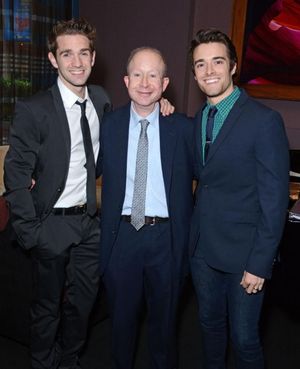 Dan DeLuca, Jack Feldman and Corey Cott  Photo