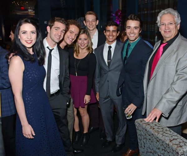 Danielle Hope, Dan DeLuca, Iain Young, Mike Faist, Jacob Guzman, Corey Cott and Harve Photo
