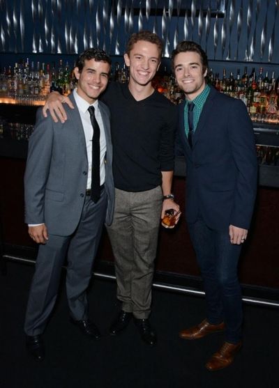 Jacob Guzman, Mike Faist and Corey Cott  Photo