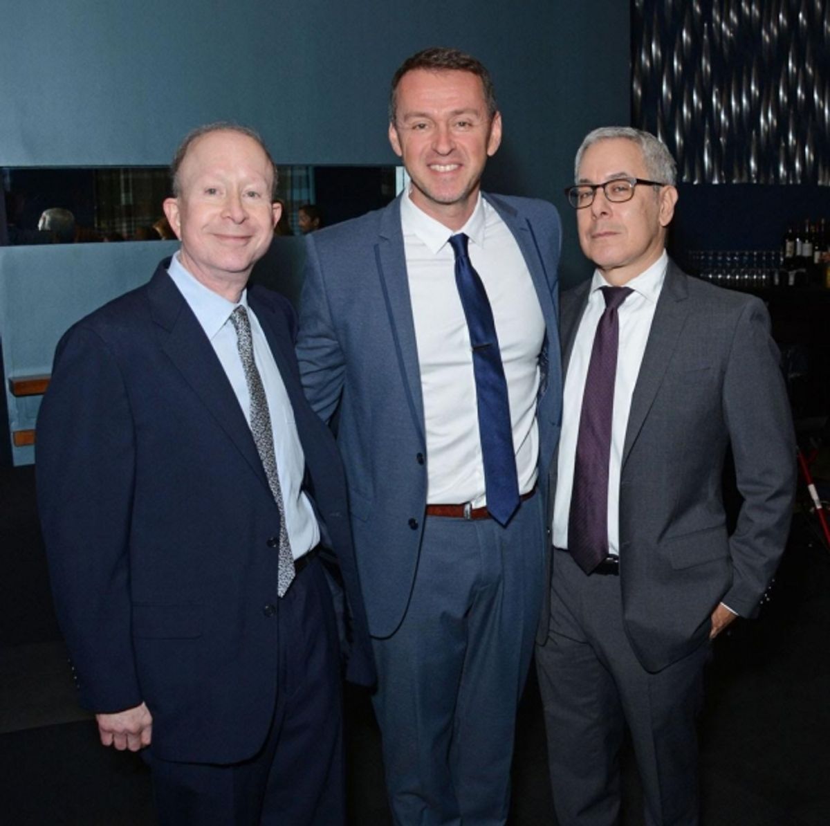 Jack Feldman, Andrew Lippa and Matthew Liss at 