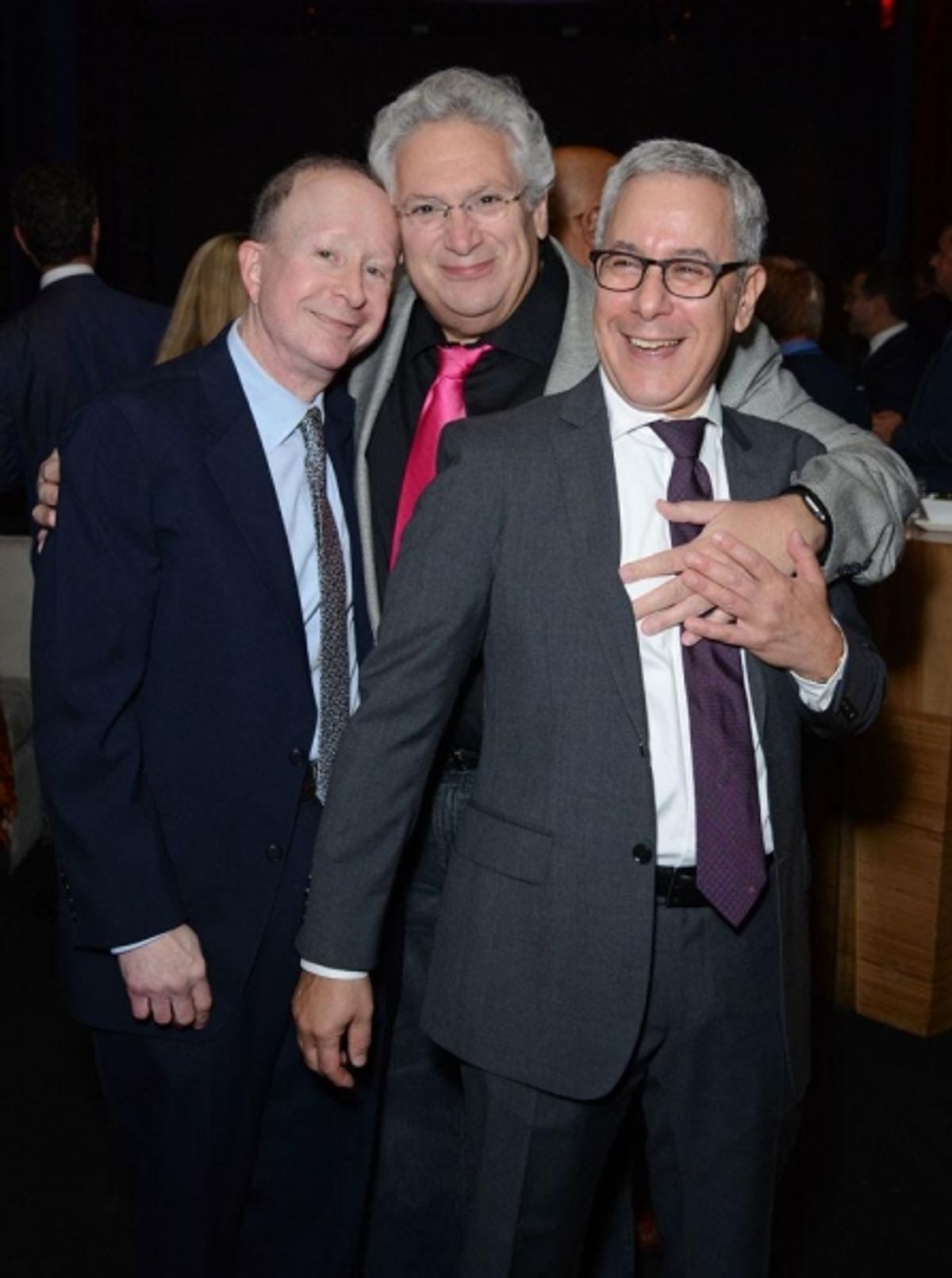 Jack Feldman Harvey Fierstein and Matthew Liss at 