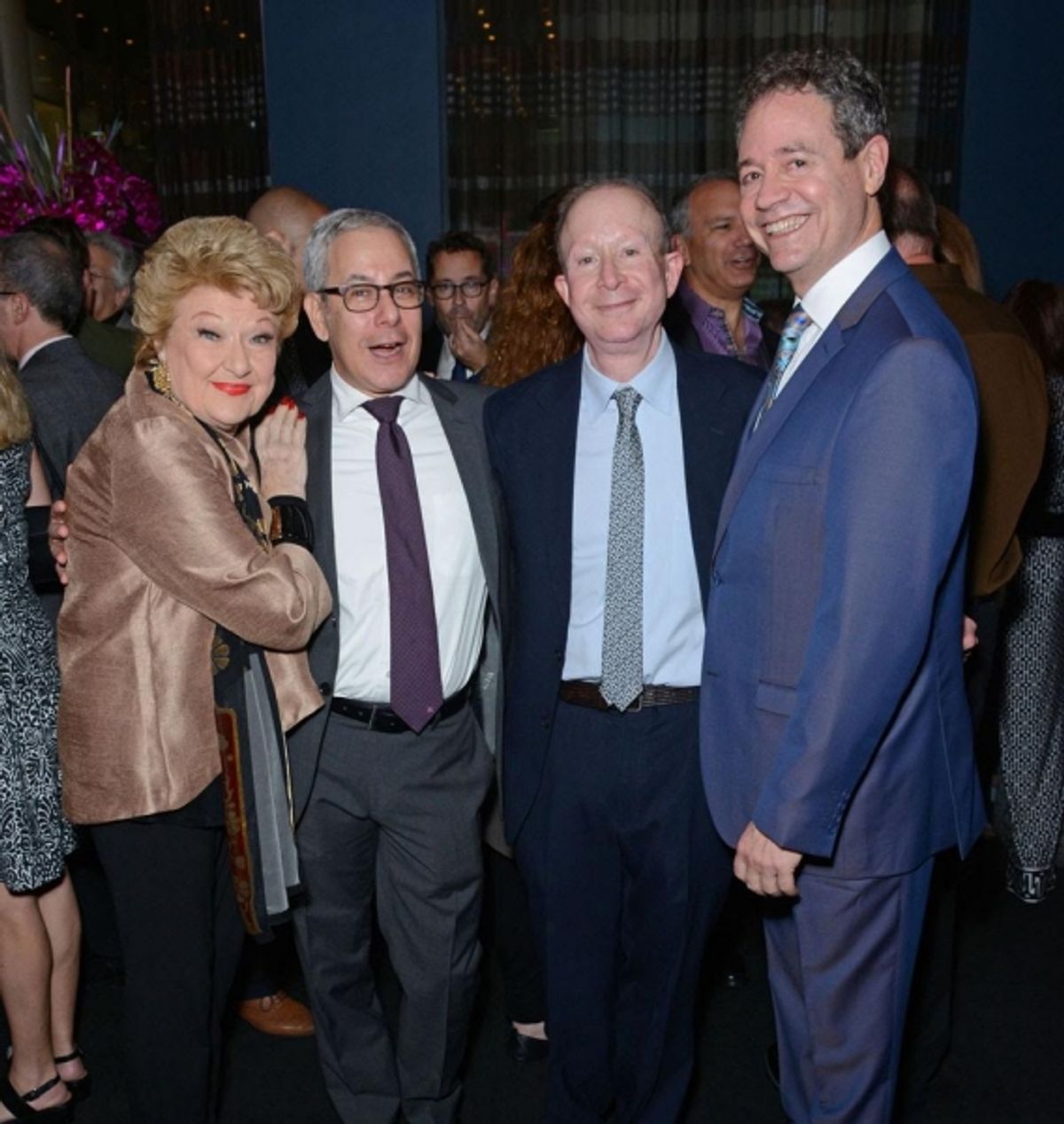 Marilyn Maye, Matthew Liss, Jack Feldman and Mark Sendroff at 